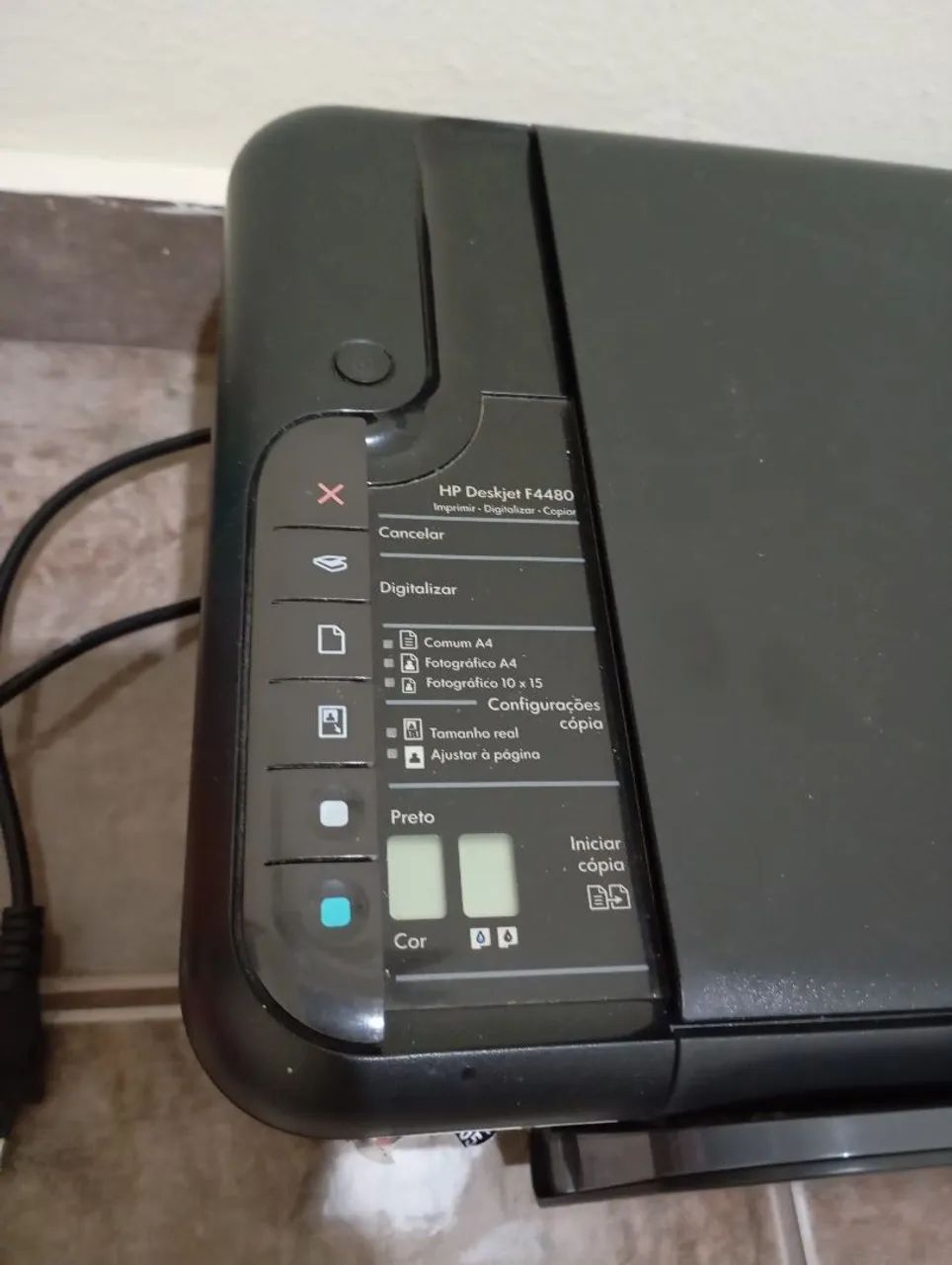 Impressora HP Deskjet F4480 - Foto 4