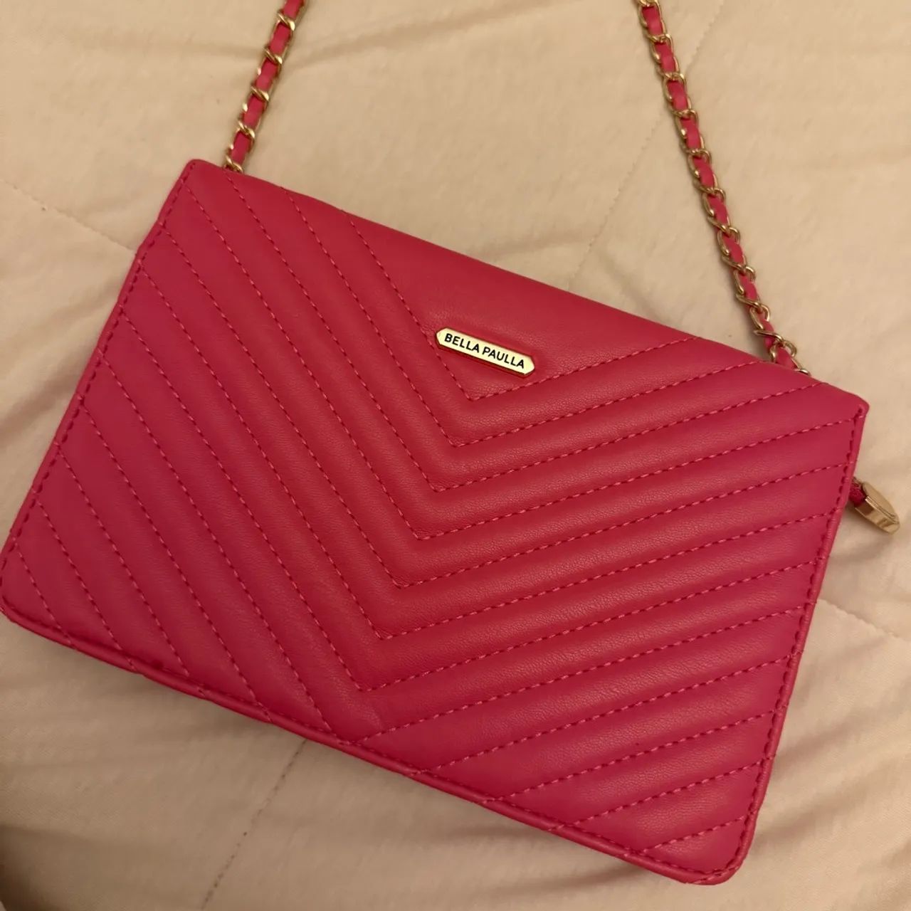 Bolsa Feminina Média Rosa  - Foto 3