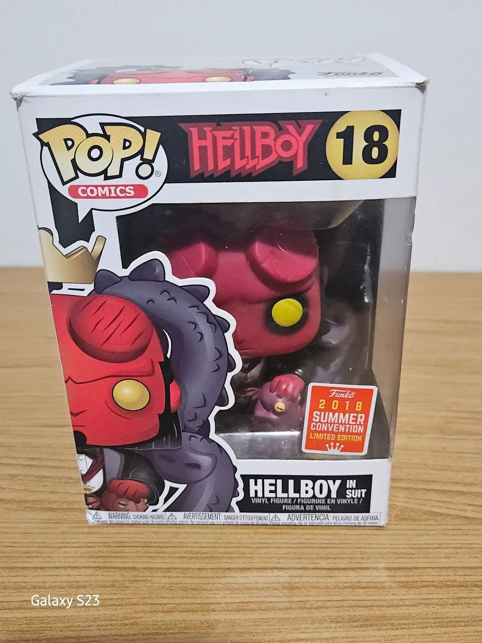 Funko Pop Hellboy in Suit - Sumemr Limited Edition