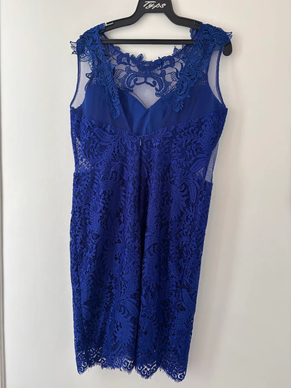 Vestido de renda azul royal - Foto 2