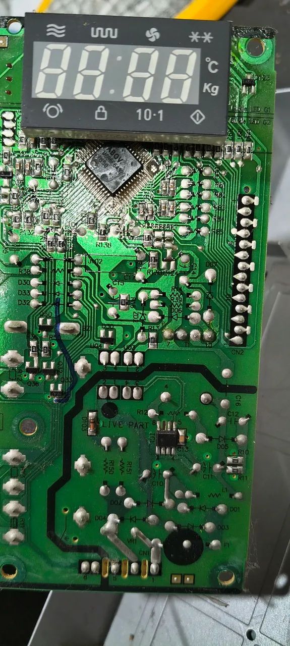 Placa microondas lg 