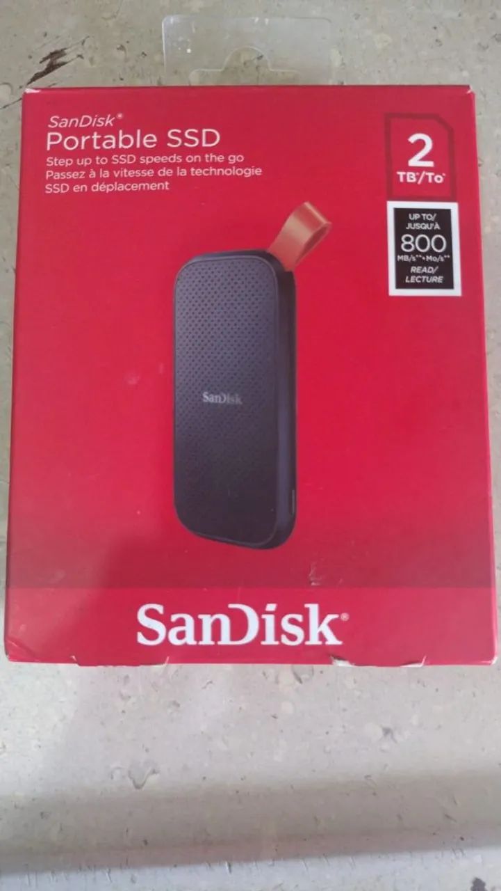 SSD EXTERNO SANDISK 2TB - Foto 3