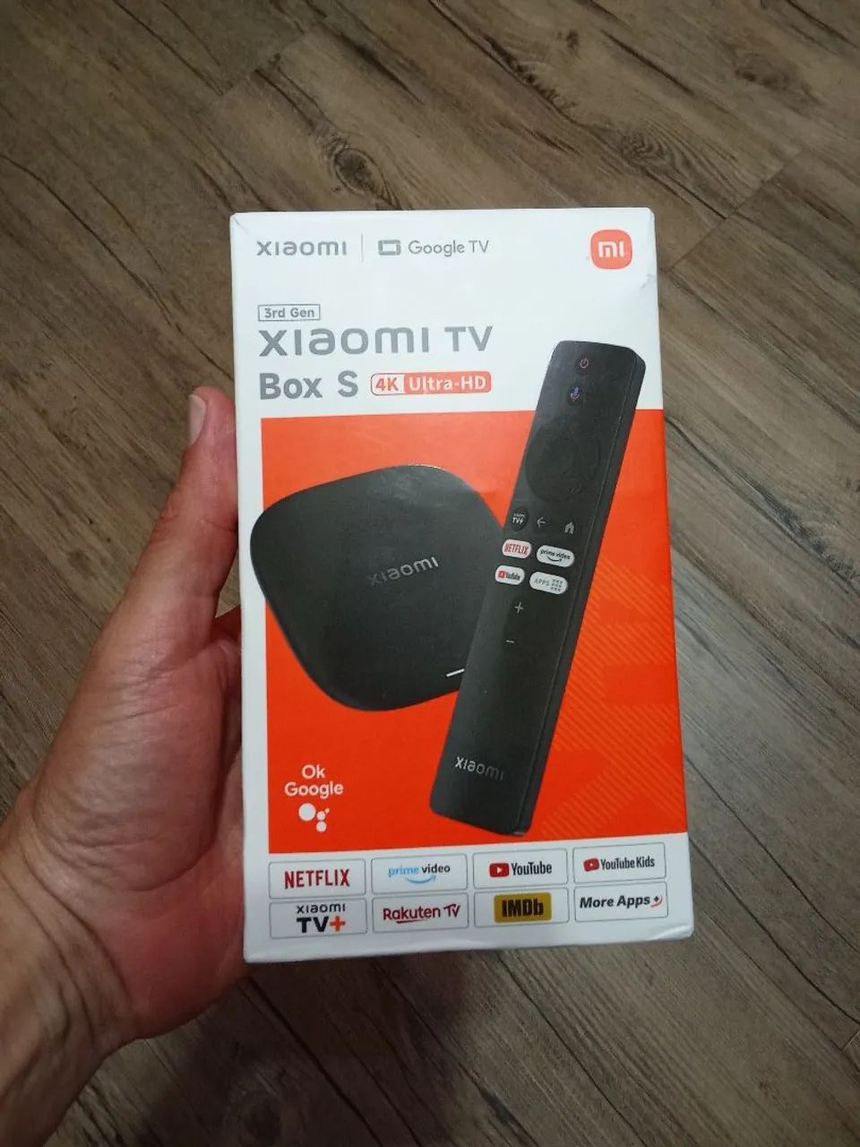 Xiaomi TV Box S Mibox Terceira Geração 4K Ultra-HD Google TV / 3rd Gen / Novo! - Foto 2