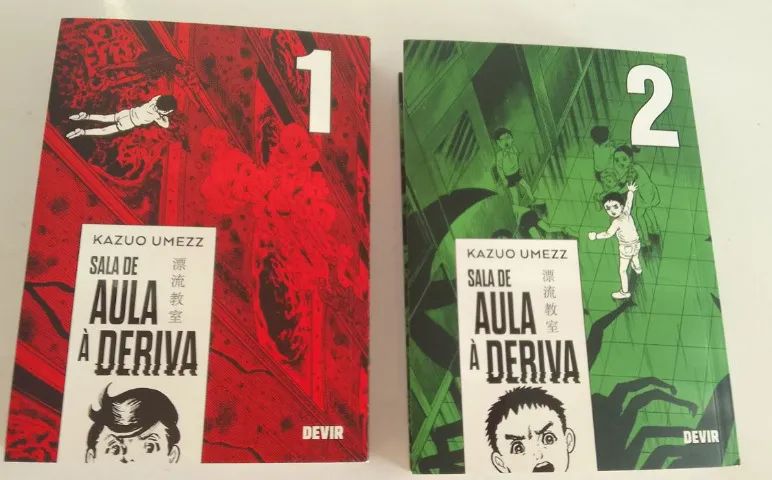 Mangá Sala de aula à deriva, volumes 1 e 2, DEVIR - Livros e