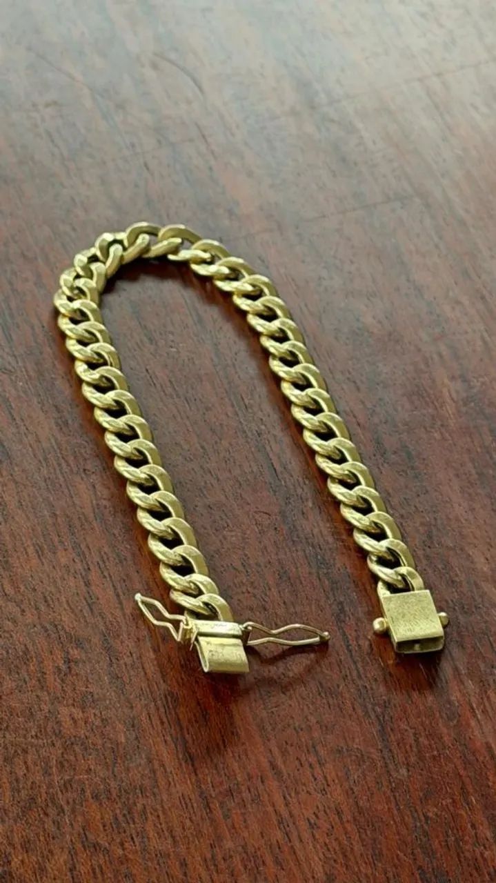 Pulseira de ouro 15.7 gramas 