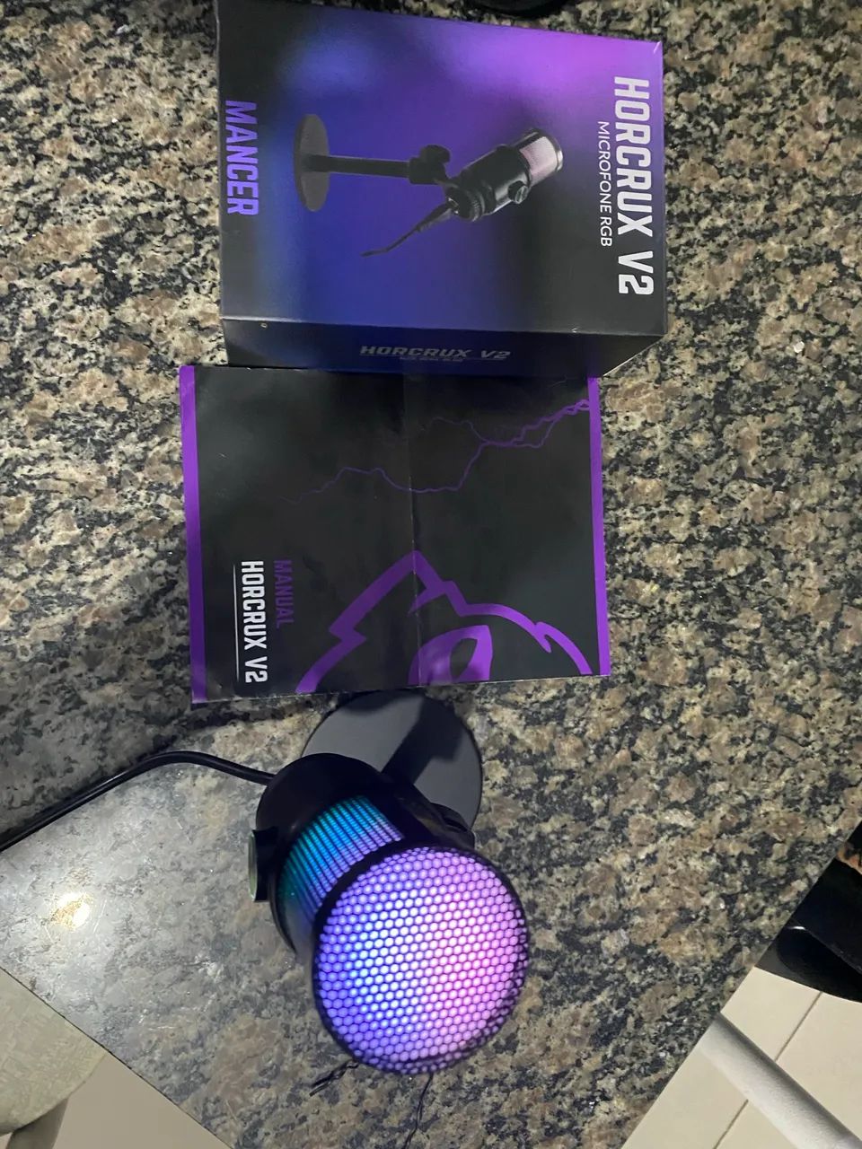 Microfone Gamer Horcrux V2 impecável!! - Foto 3