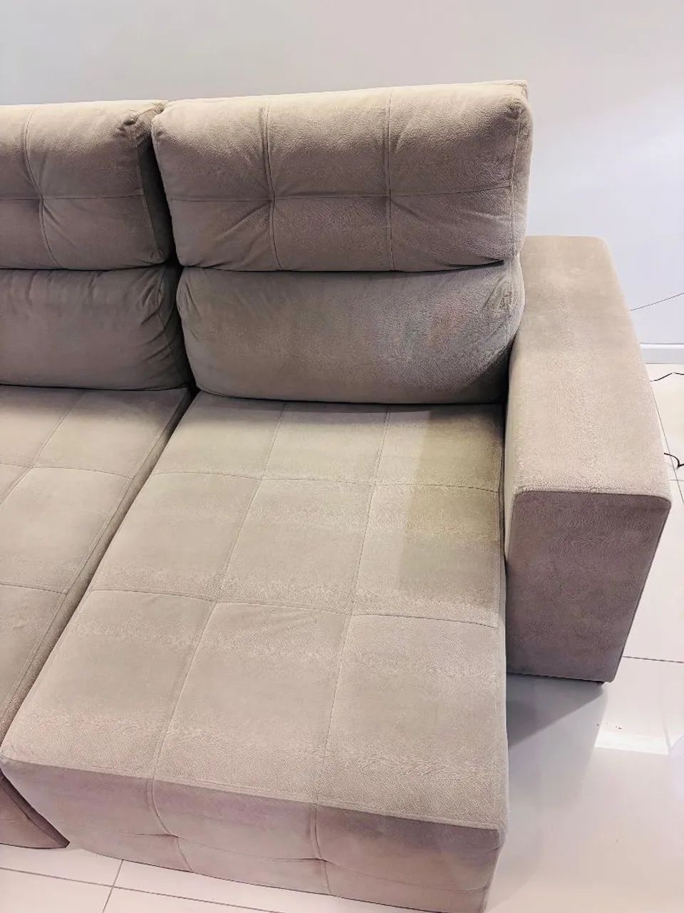 Sofá Retrátil Luxo 65566187202049124