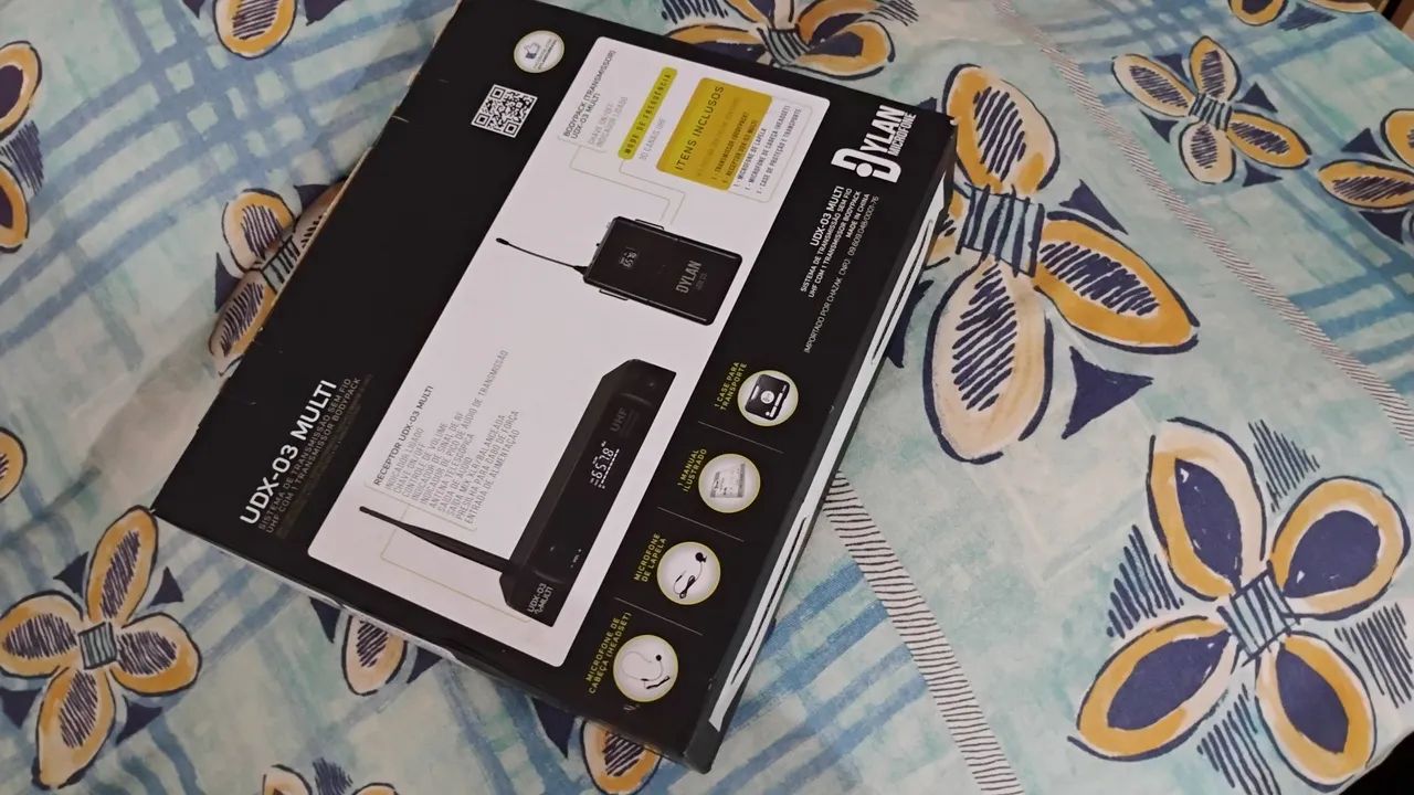 Microfone s/fio UHF Dylan UDX-03 - Foto 4