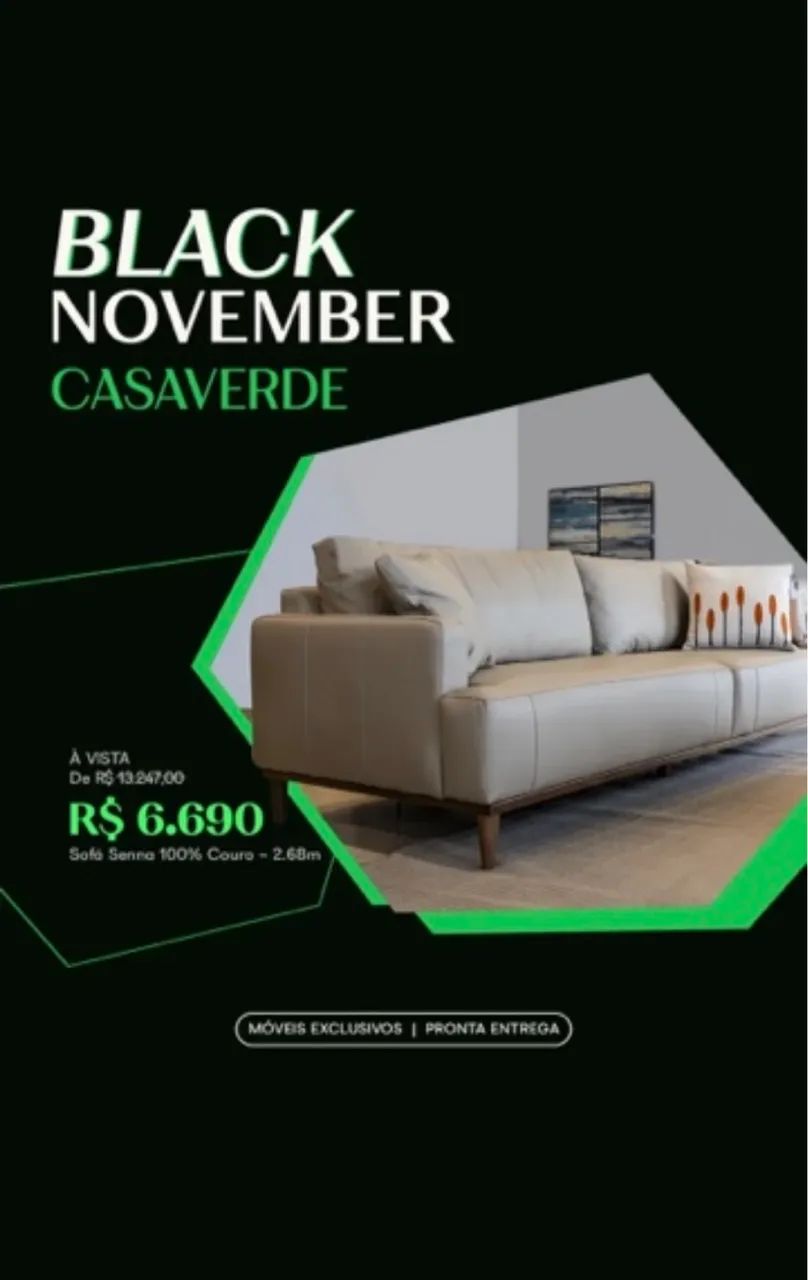 Sofá Siena - da Loja Móveis Casa Verde - Foto 3