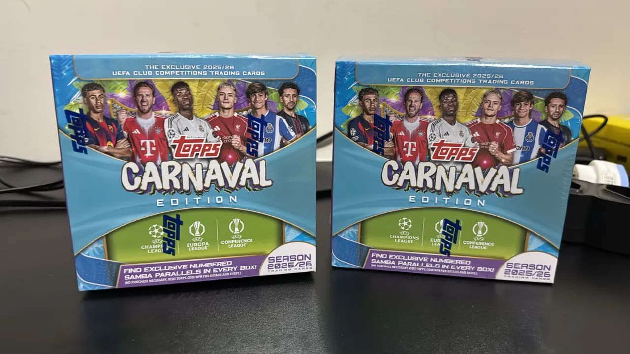 Caixa Carnaval topps - Jogos de Vídeo Game - Vila Floresta, Santo