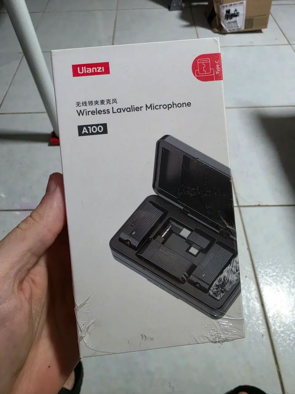 Microfone Sem fio lapela ulanzi A100 - Foto 2
