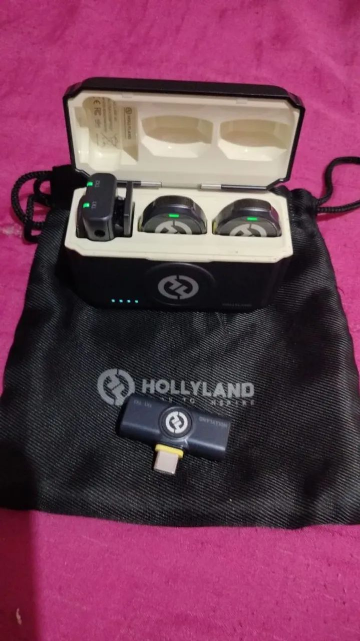 Microfone Lapela Hollyland Lark M2 