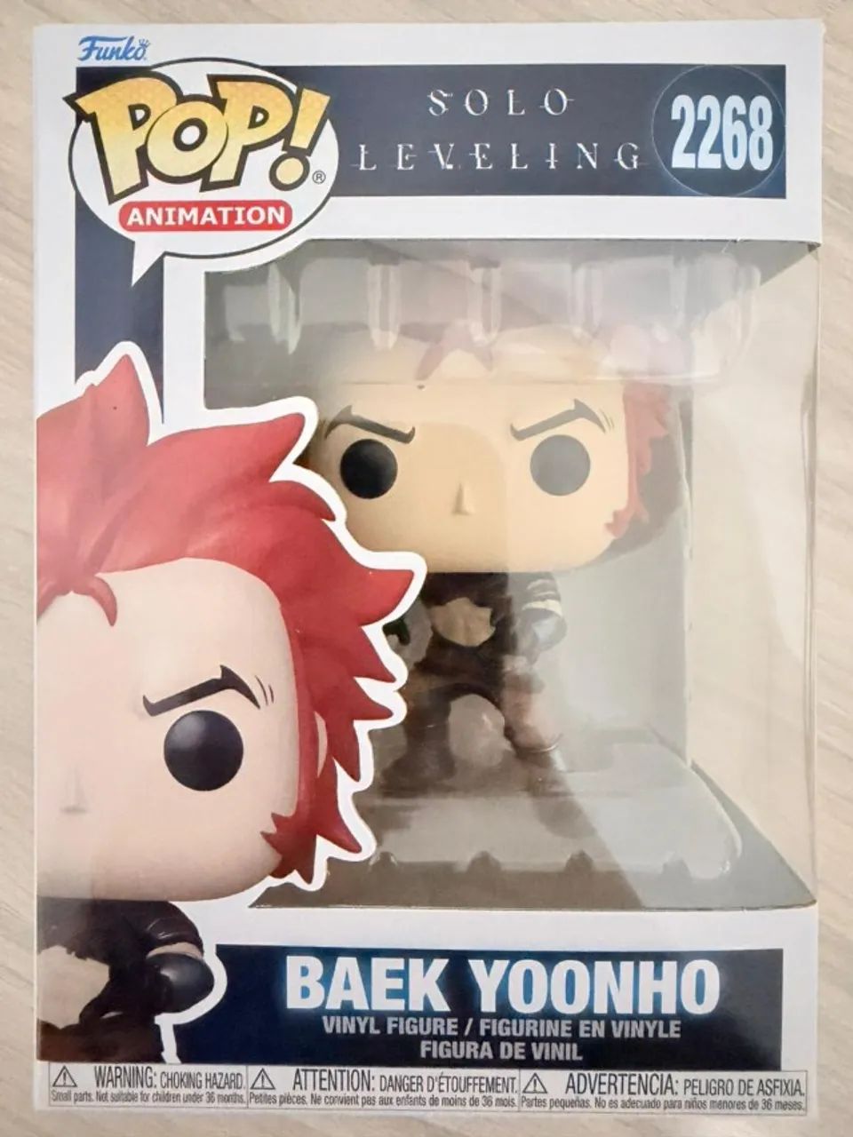 Funko Pop Solo Leveling Baek Yoonho 2268