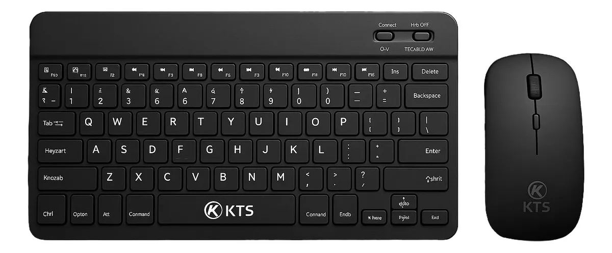 Teclado e Mouse Bluetooth Para Tablet e Computador Tablet Sem Fio - Recarregavel - Foto 2
