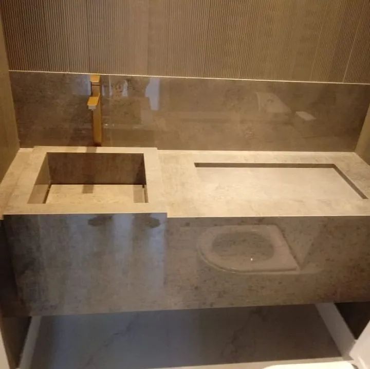 Faço Bancadas em porcelanato, e granito. * - Foto 4