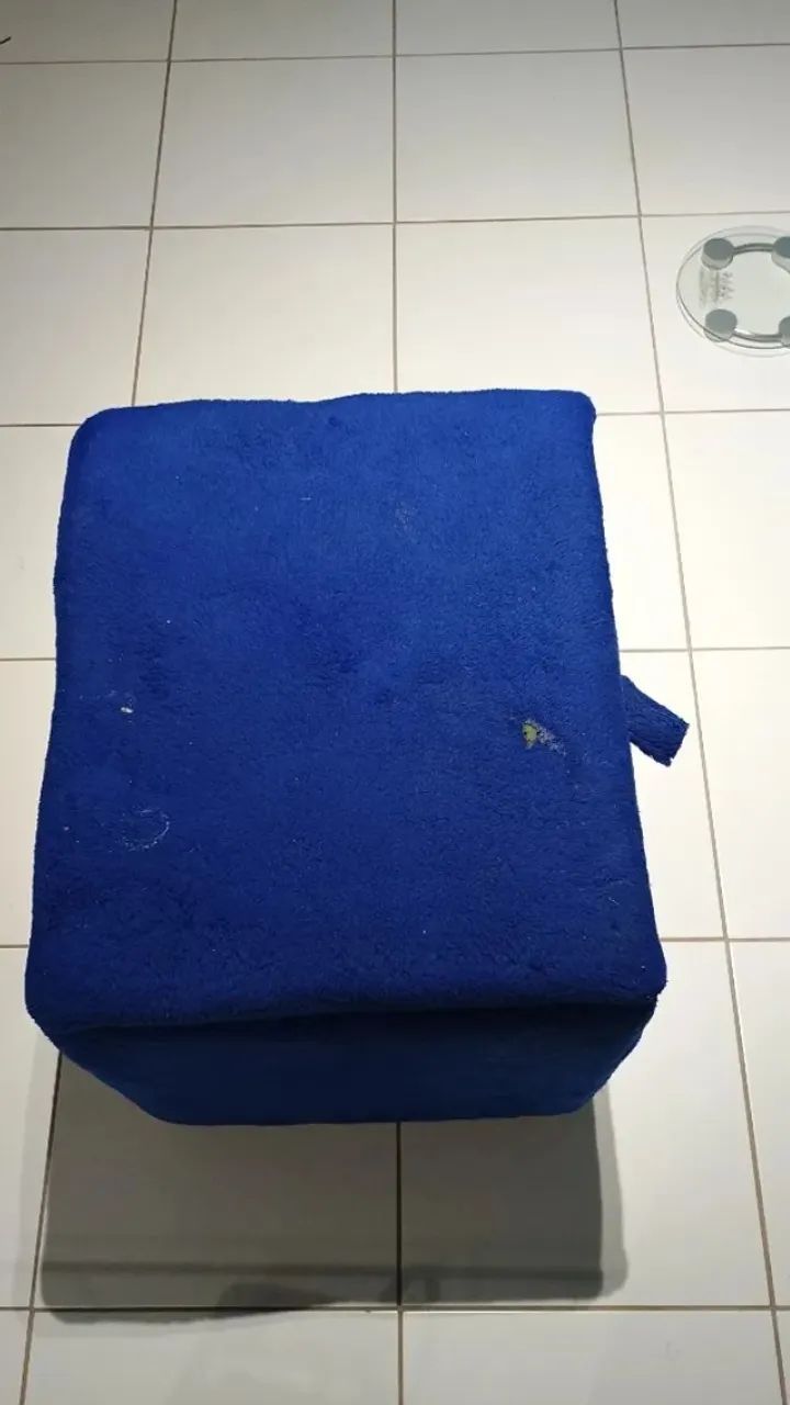 Baú Estofado Azul  - Foto 2