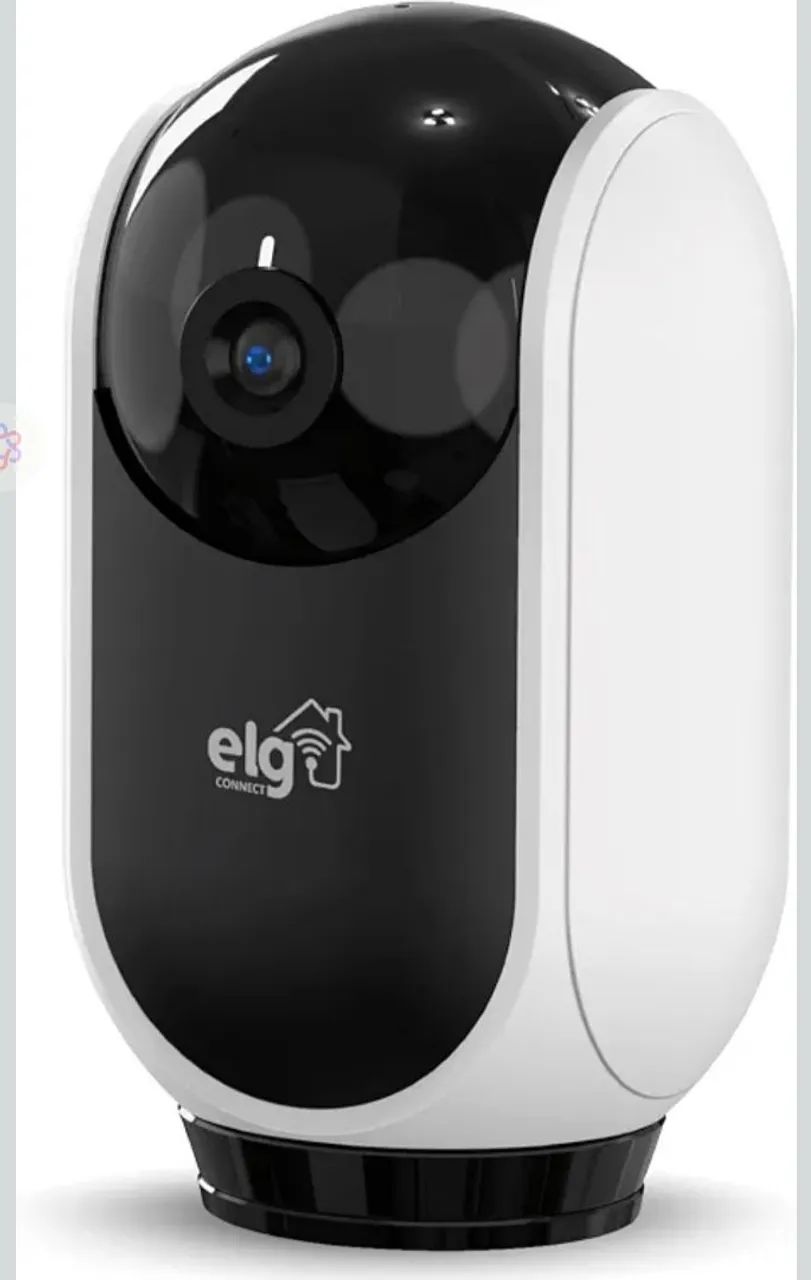 Câmera Robô 360° ELG, SHCR600, Full HD, Wi-Fi, Zoom 6x, Alexa