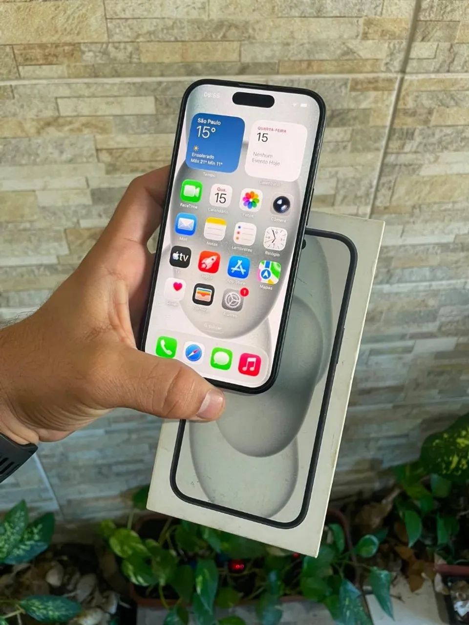 Iphone 15 128gb Preto  - Foto 3