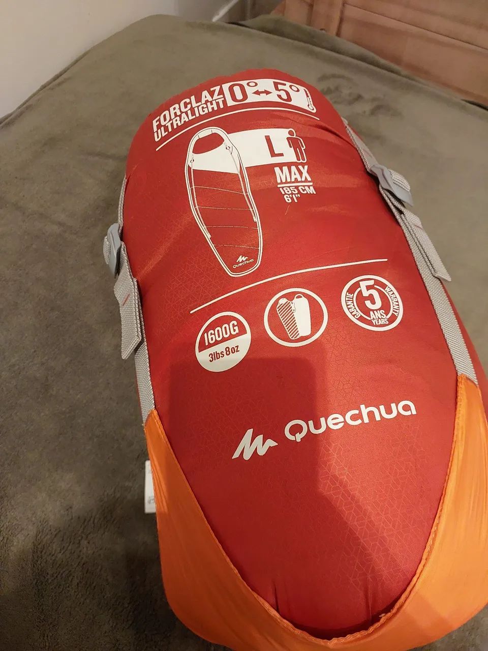 Saco de dormir quechua ultralight - Foto 2