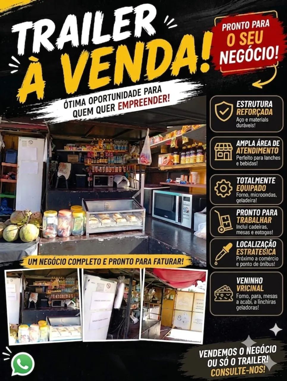 Vendo um trailer com tudo dentro - Foto 5