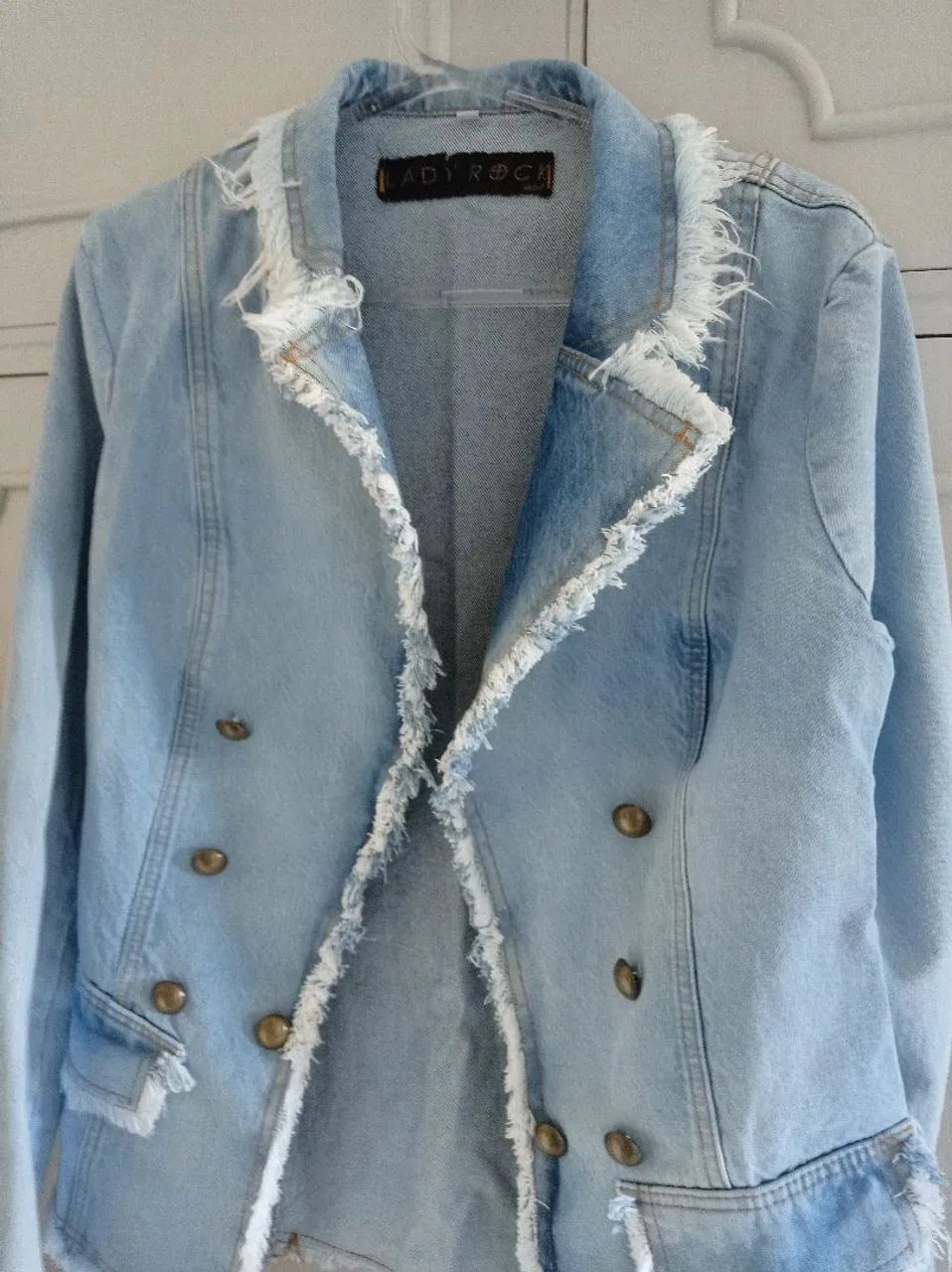 Casaco jeans feminino 