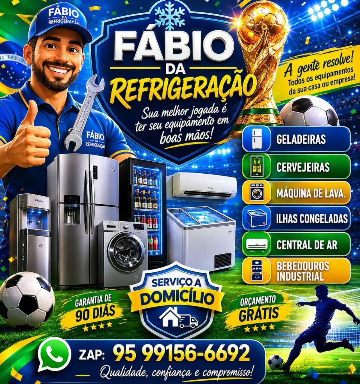 Refrigeração orçamento grátis 