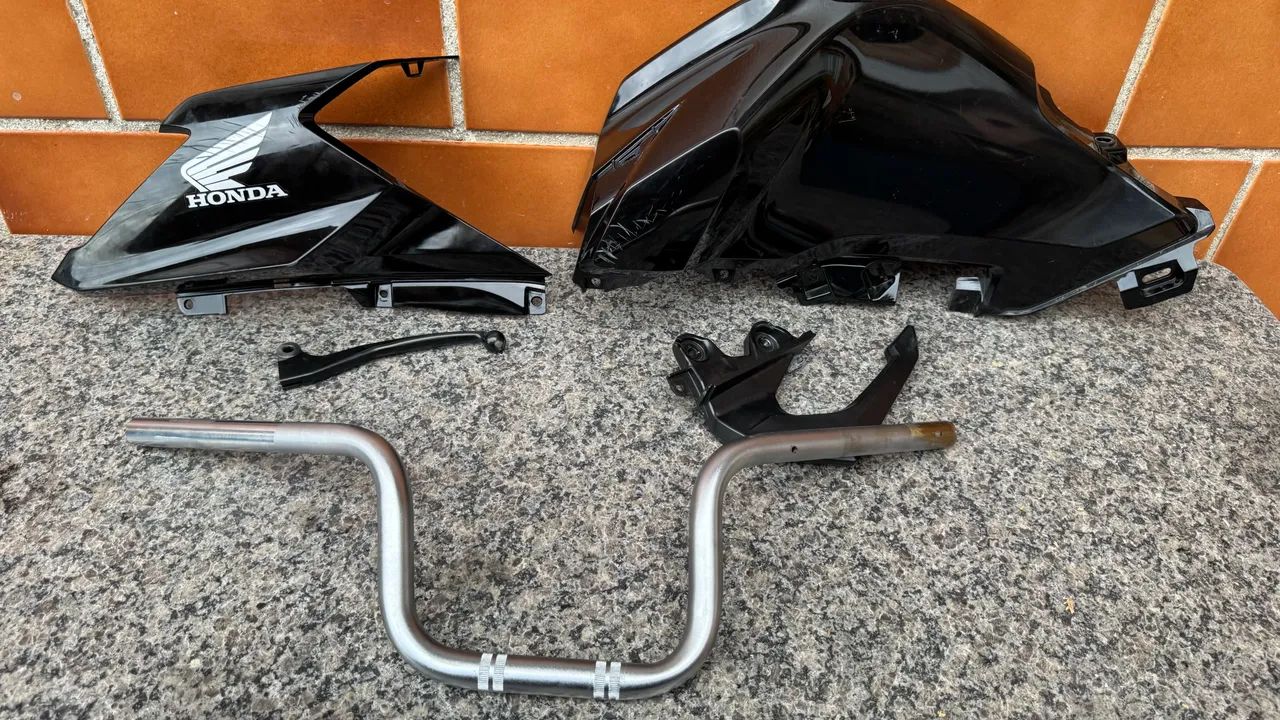 Carenagens Originais Honda CG Fan 160 2025 (Lado Esquerdo) + Guidão eManete - Foto 3
