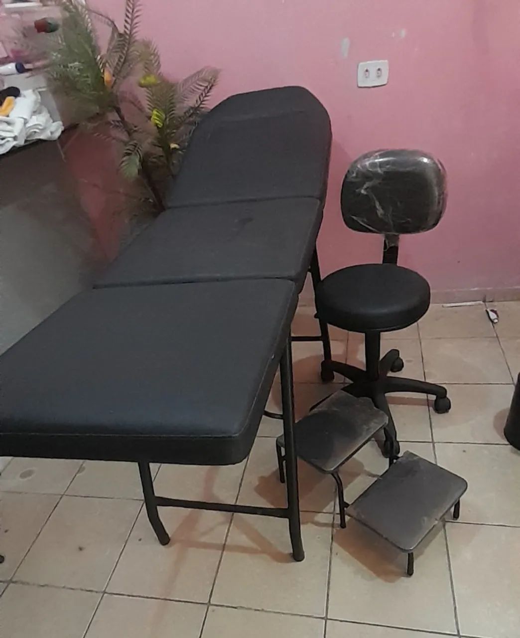 Maca. Mocho  e escada