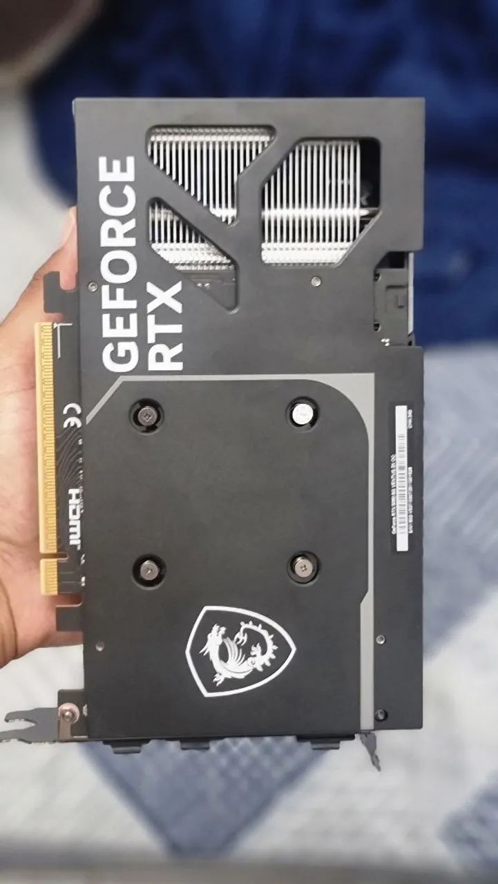 Placa de Vídeo MSI RTX 5060 Ventus 2X - ANALISO TROCAS - Foto 2