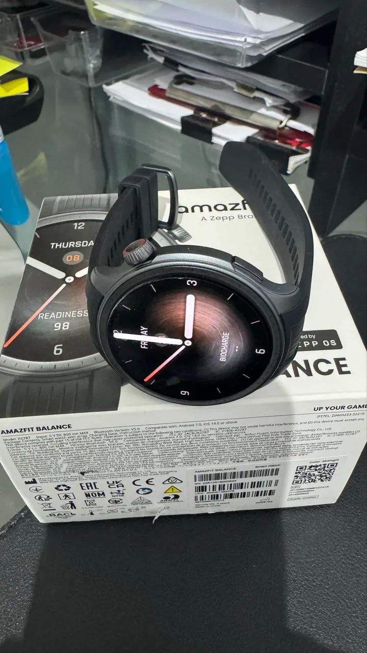Amazfit Balance / Nf. Não tem 40 dias. Zero!
