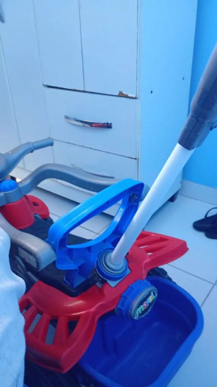 Carrinho pra bebê do homem aranha - Foto 3
