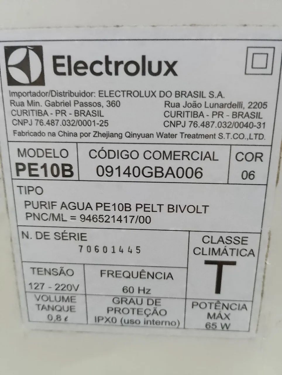 Filtro de água eletrolux  - Foto 2