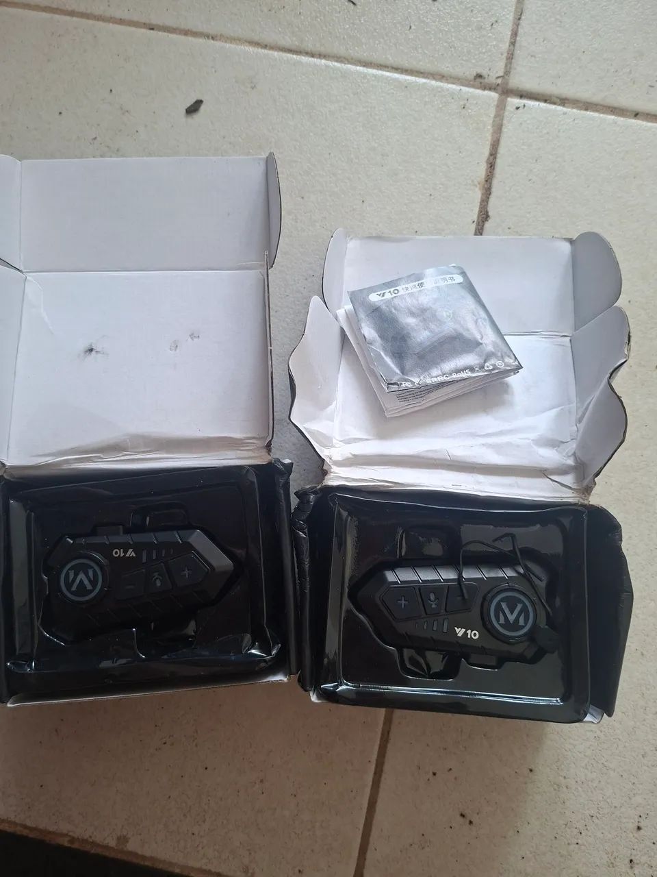 V10 fone para capacete