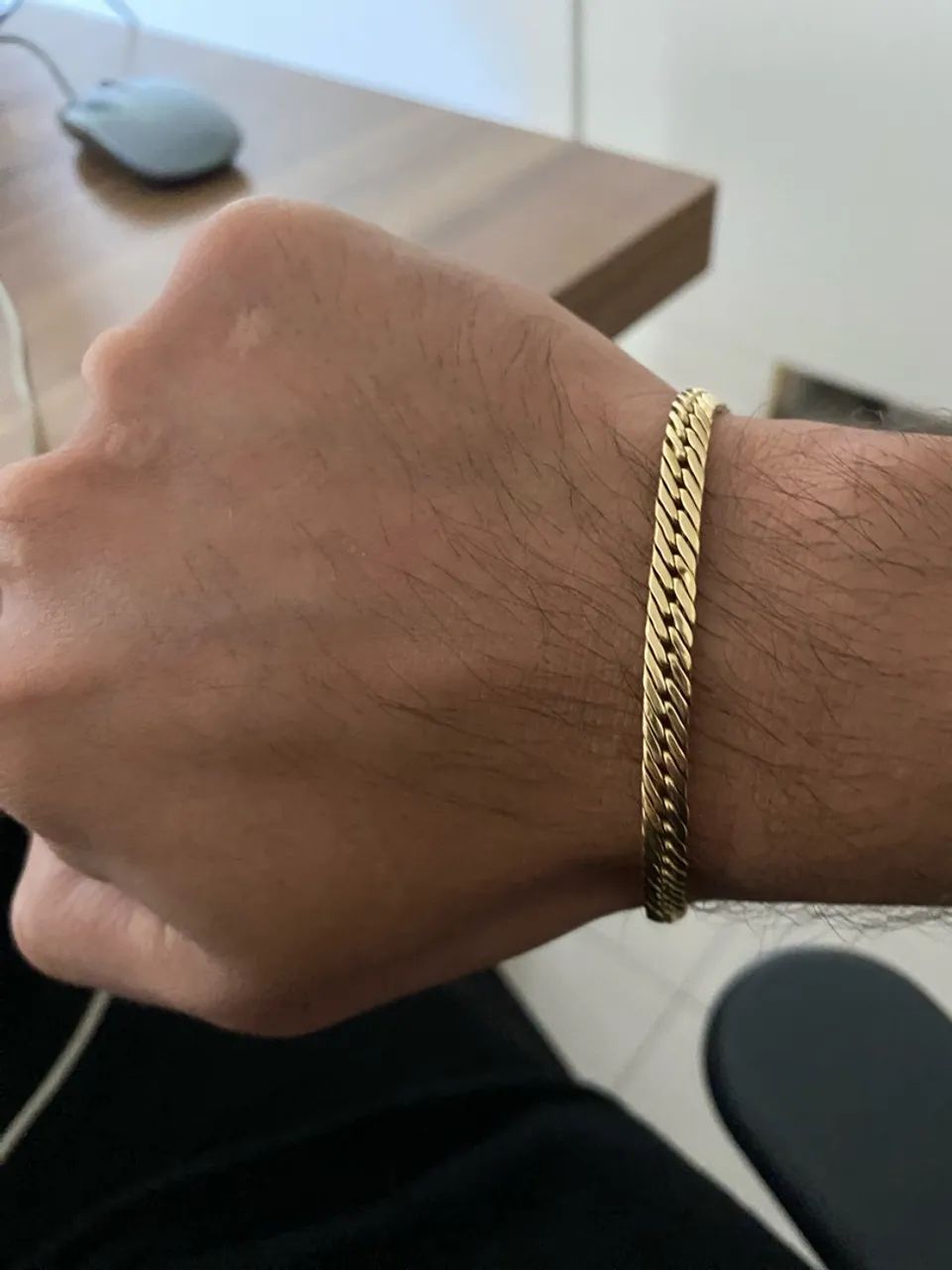 Pulseira ouro 18k - 8.2 g