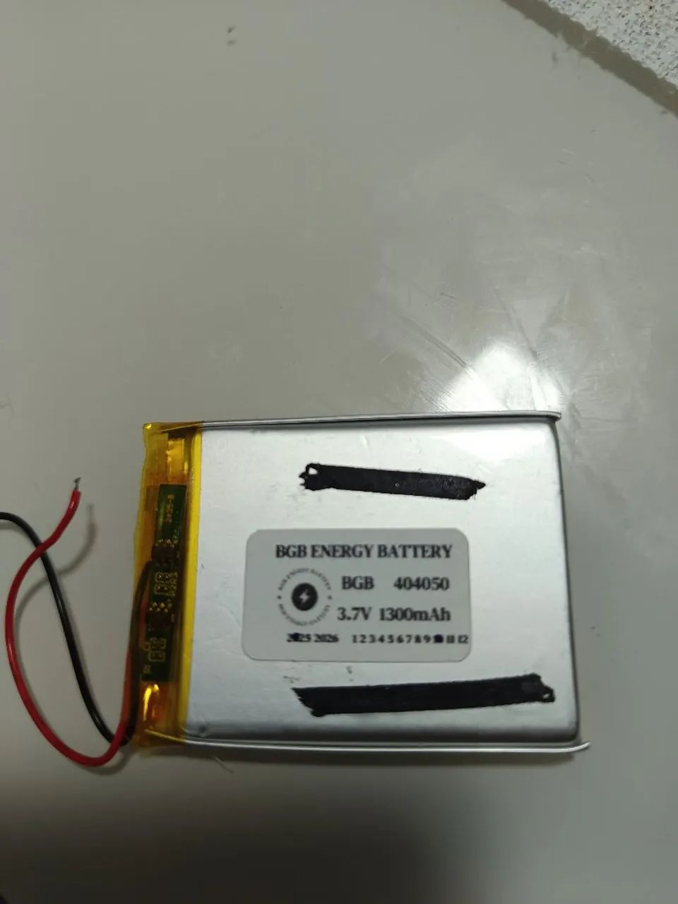 Bateria 3,7V 1300mAh nova