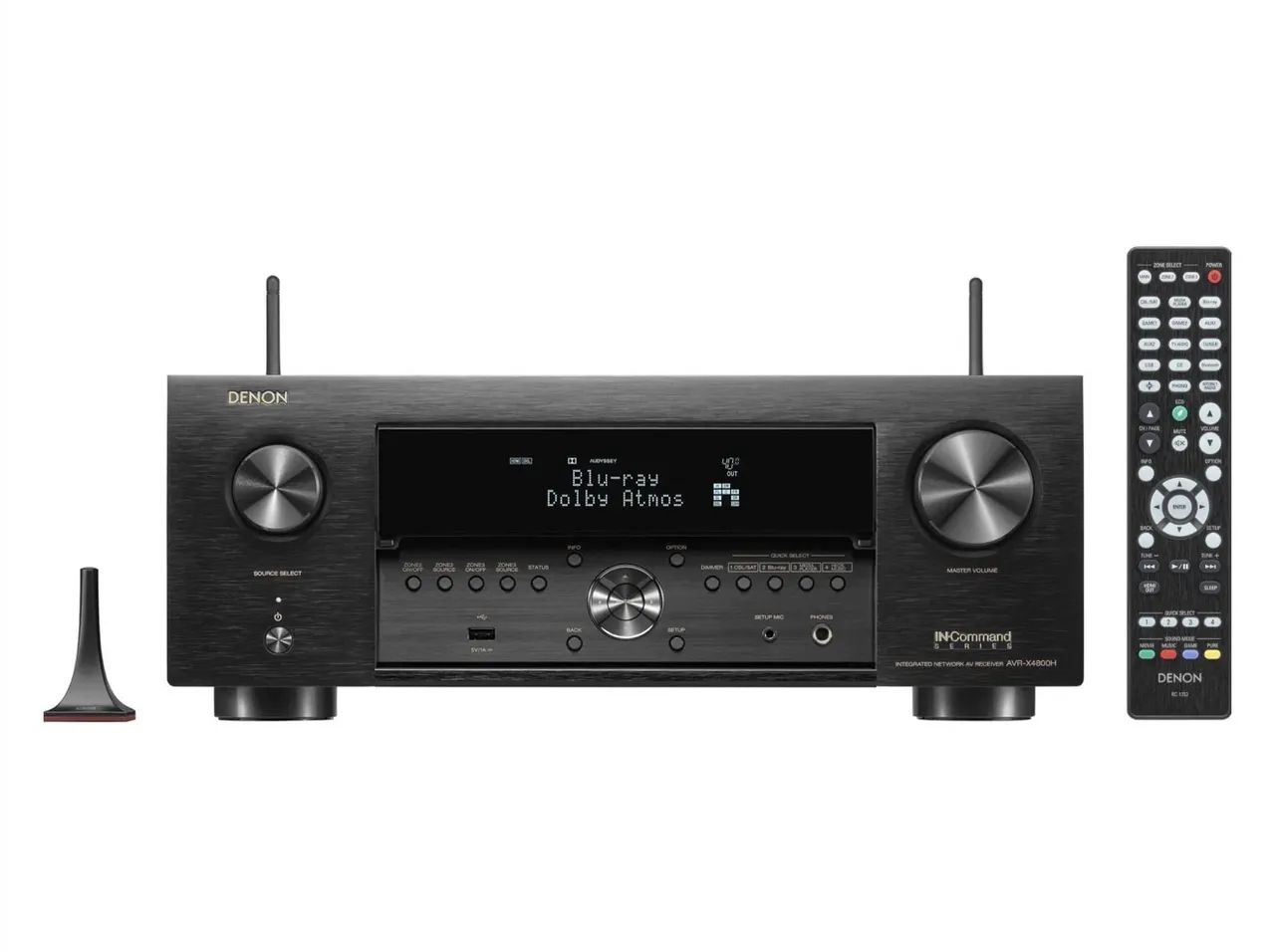 Receiver Denon AVR-X4800H Dolby Atmos, DTS: X e IMAX 9.4CH
