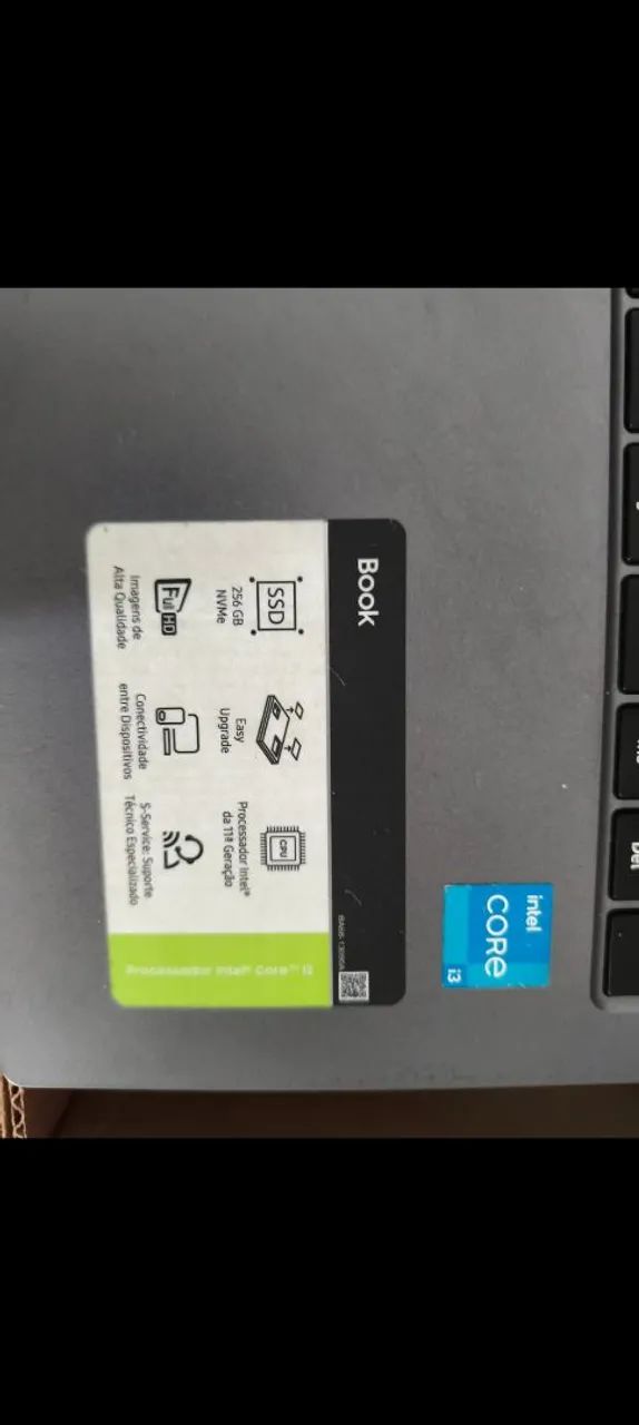 Notebook Samsung Book Core i3 11ª Geração | SSD 256GB | Rápido e Conservado - Foto 3