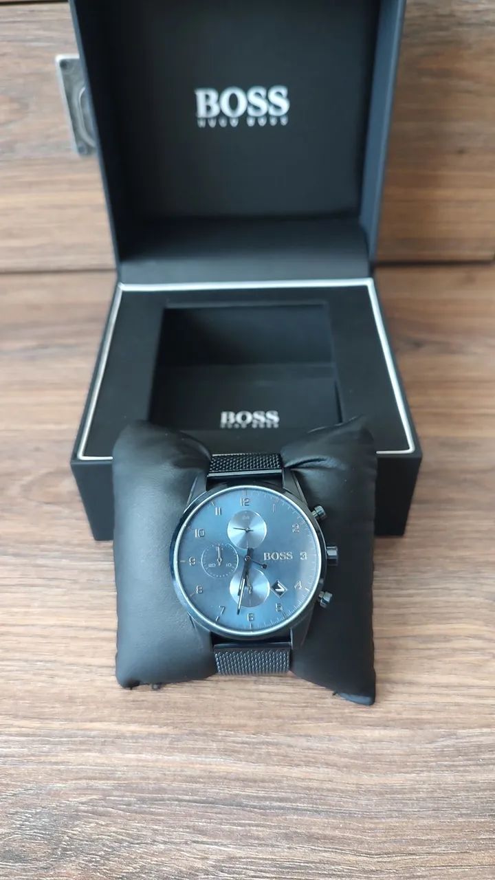 Relógio analógico Hugo Boss - Aço Azul 