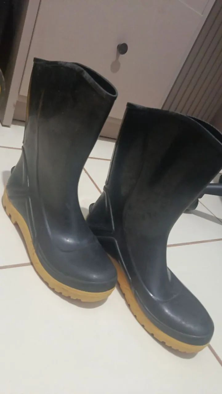 Capa de chuva mais bota  - Foto 3