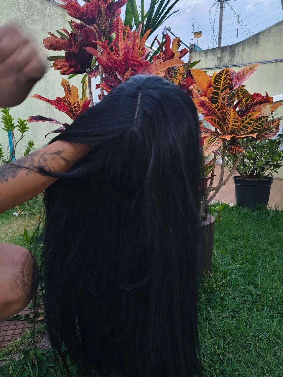 Lace 80 cmt cor preta, com franja  - Foto 3