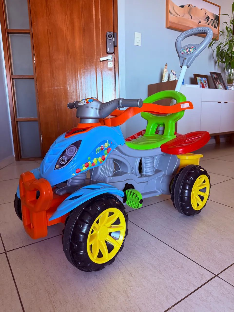 Quadriciclo Infantil Maral motoca - Excelente  - Foto 5