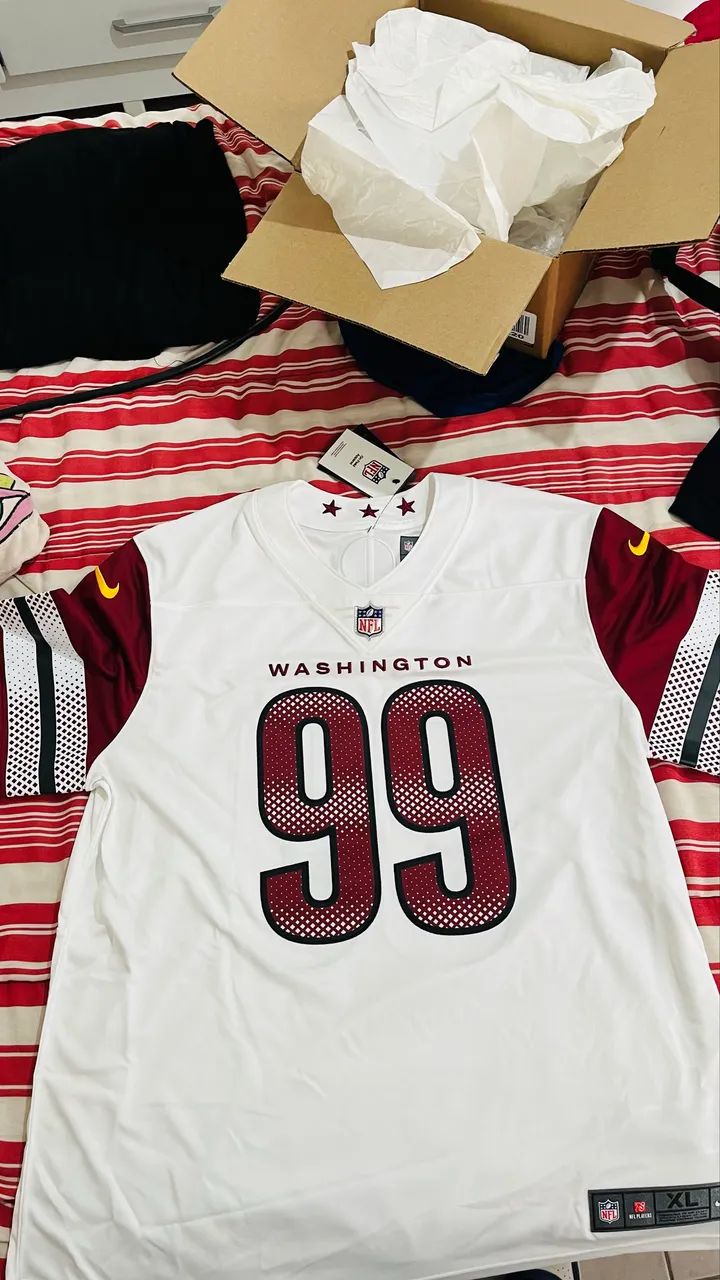 Camiseta NFL Washington 100% original trazida dos EUA  - Foto 3