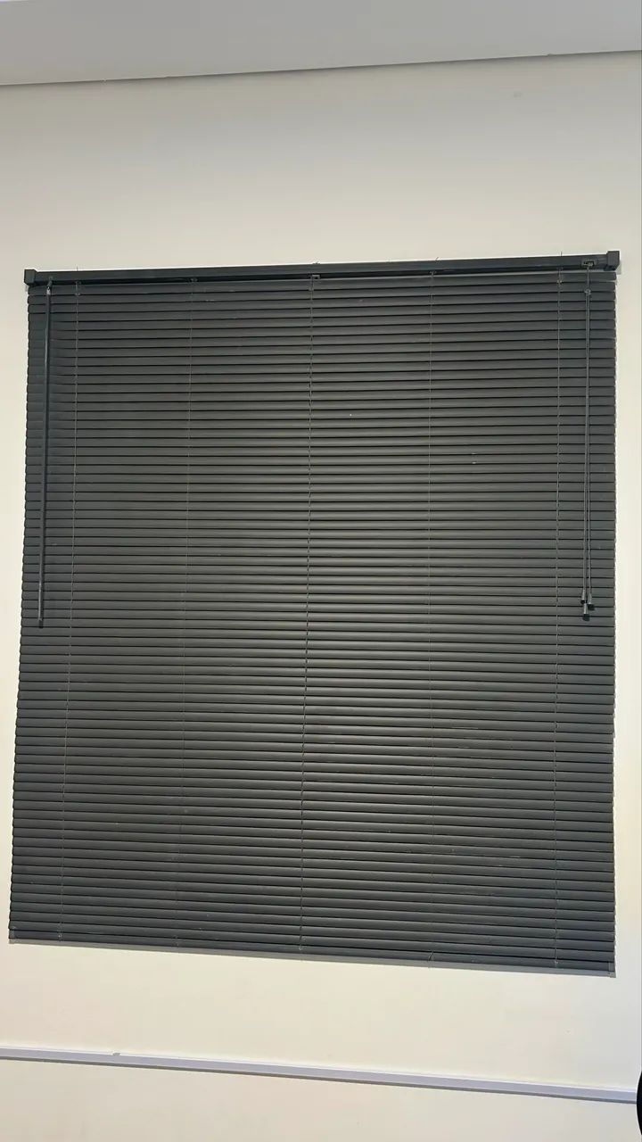 2 Persianas Horizontal De Pvc - 1,40x1,60m Premier Evolux