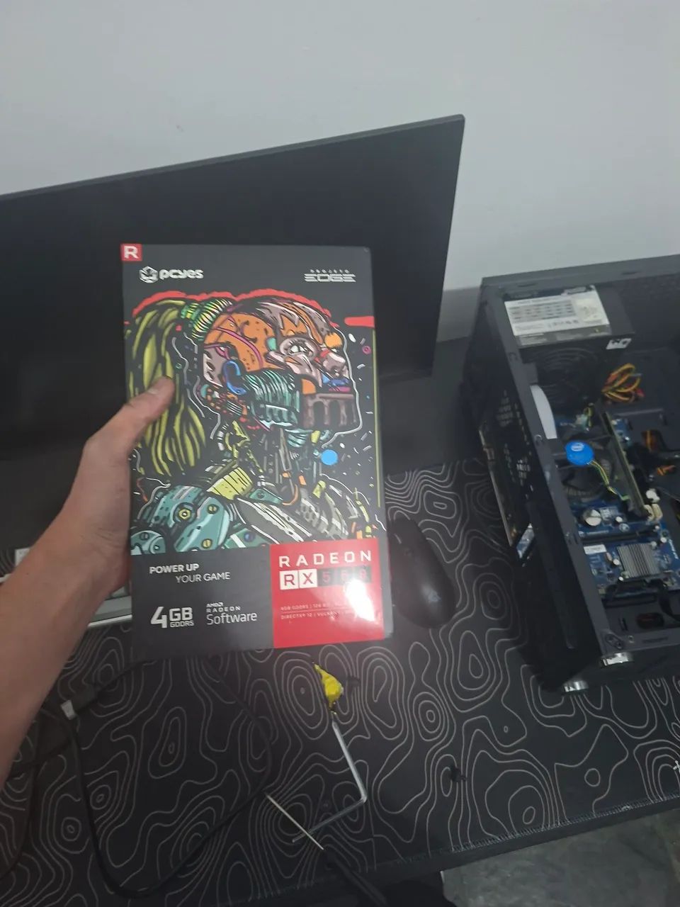 Rx 550 4gb pcyes zeraa - Foto 2