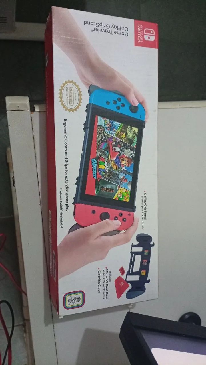 Grip console Nintendo Switch - Peças e Acessórios de Vídeo Game