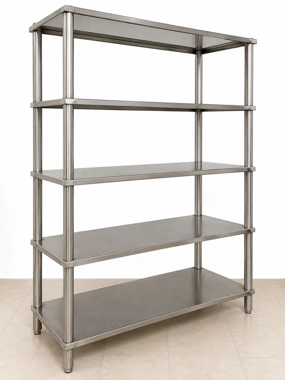 Estante industrial aço inox