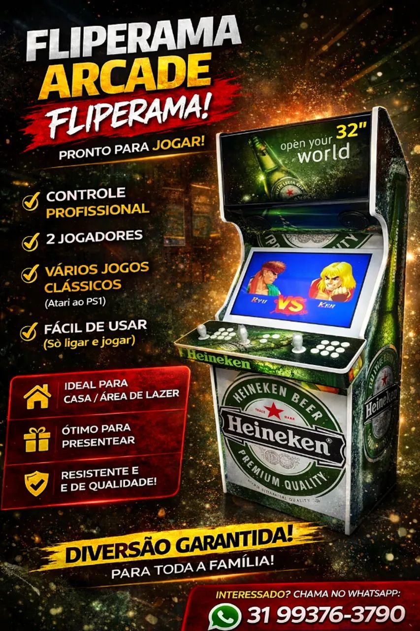 FLIPERAMA HEINEKEN 32?