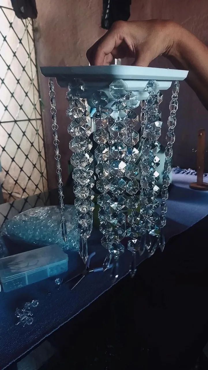 lustre caseiro