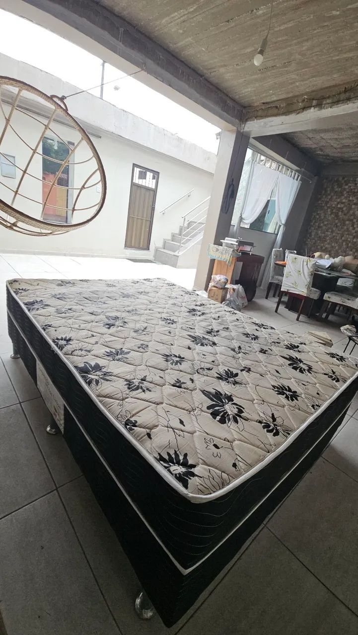 Cama de Casal Semi Nova Ótimo Estado - Foto 3