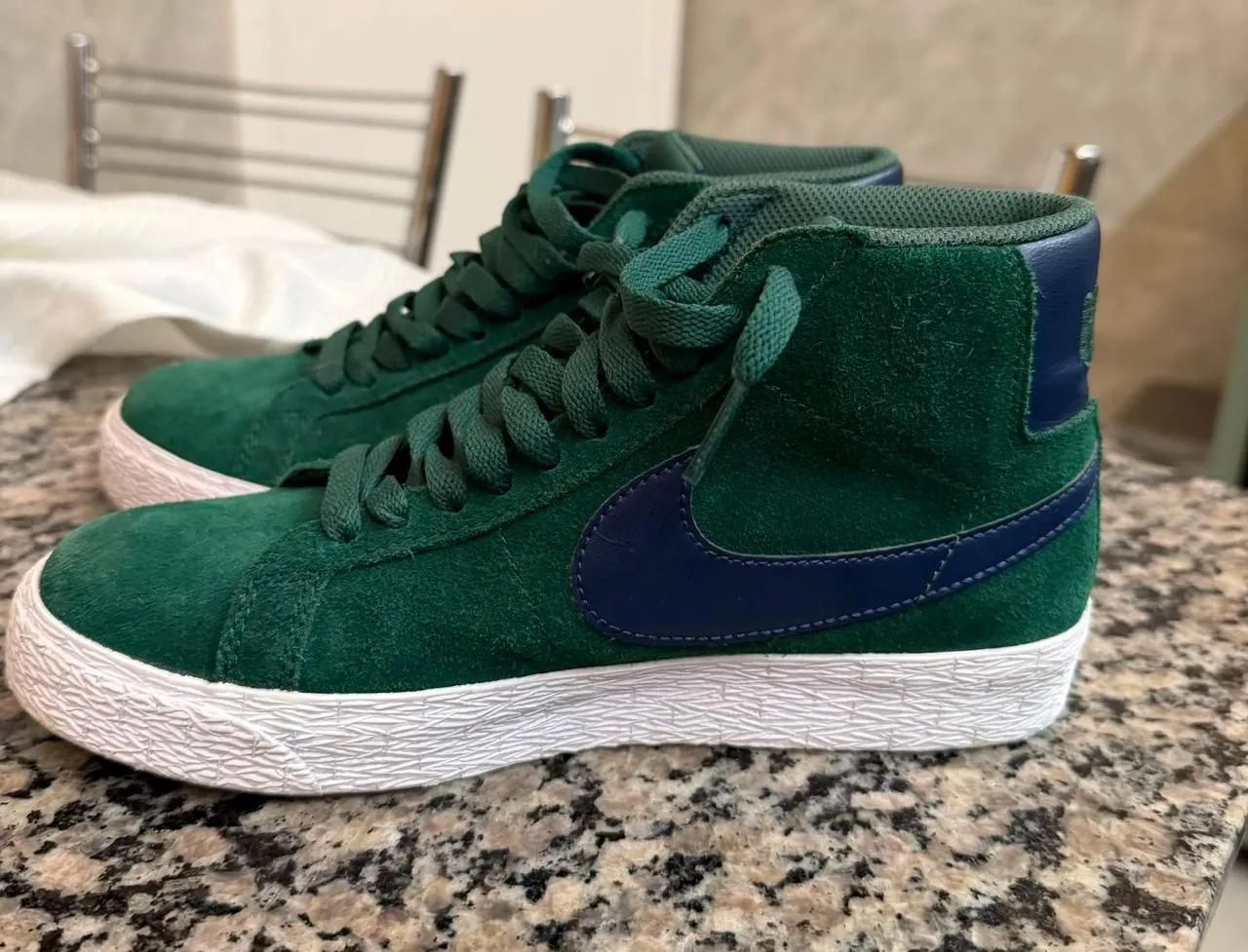Tênis Jordan verde novíssimo  - Foto 4